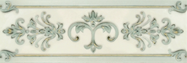 Керамический бордюр Gracia ceramica Visconti turquoise border 02 250х85